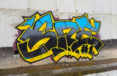 Graffiti Wall - Photo by IvanSne (2017)