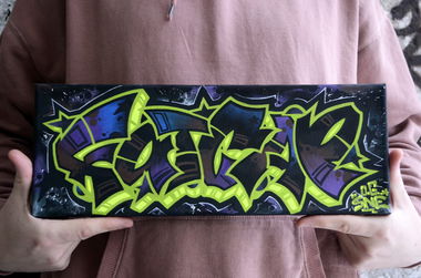 Graffiti Artwork - Photo by IvanSne - canvas, fatcap, acrylic (2016)