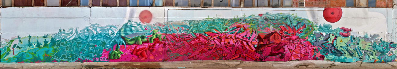 Graffiti Wall - Photo by IvanSne (2016)