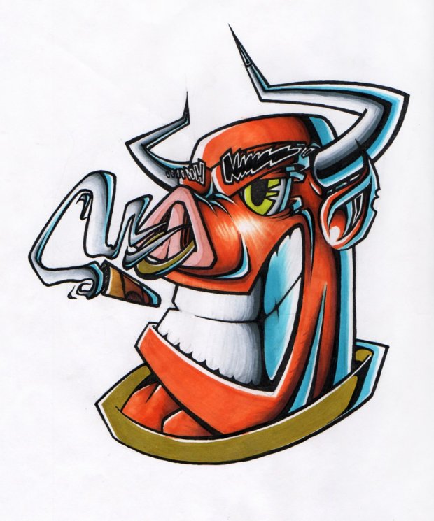 Graffiti Sketch - Photo by IvanSne (2014)