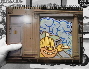 Graffiti Sketch - Photo by IvanSne (2018)