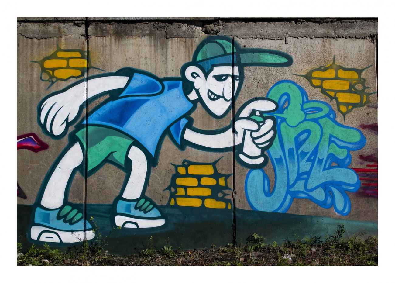 Graffiti Wall - Photo by IvanSne (2018)