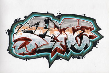 Graffiti Sketch - Photo by IvanSne (2016)