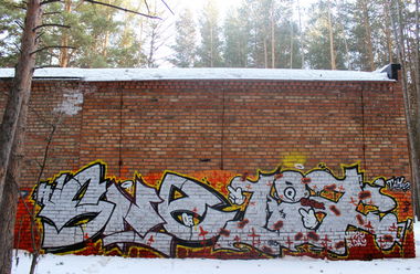 Graffiti Bombing - Photo by IvanSne - og, sne, original (2017)