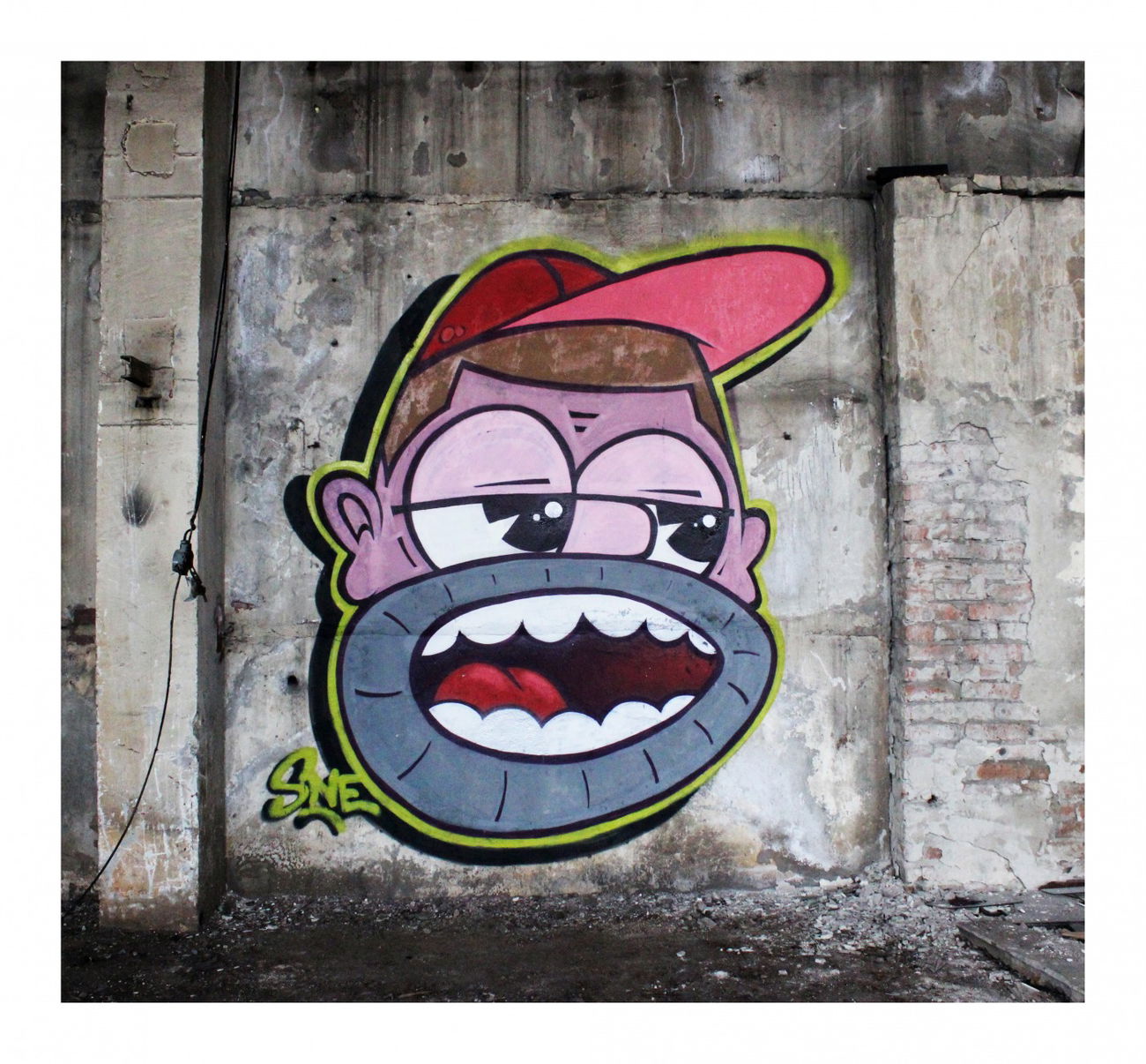 Graffiti Wall - Photo by IvanSne (2018)