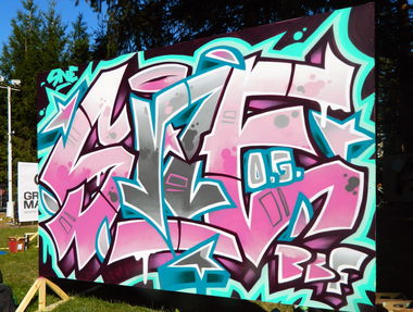 Graffiti Wall - Photo by IvanSne (2016)