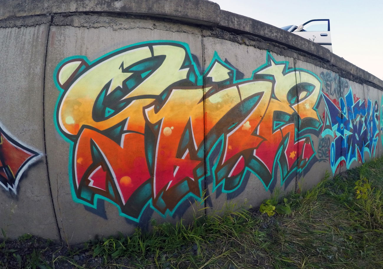 Graffiti Wall - Photo by IvanSne (2015)