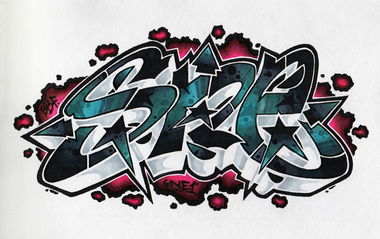 Graffiti Sketch - Photo by IvanSne (2016)