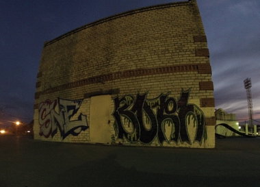 Graffiti Wall - Photo by IvanSne