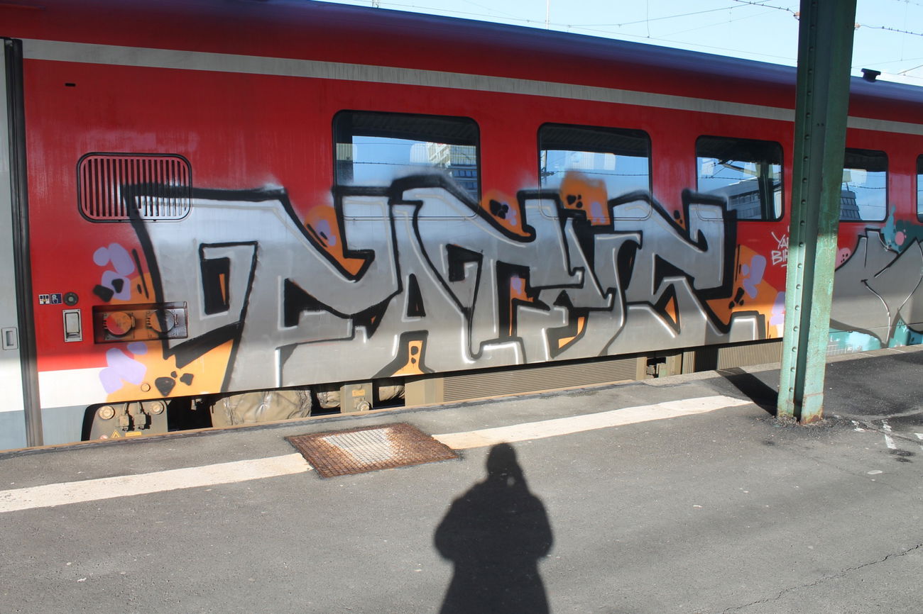 Graffiti Train - Photo by JACKP0TT - FATES, KASSEL