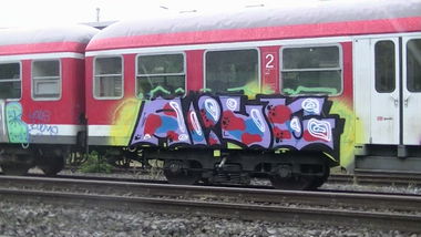 Graffiti Train - Photo by JACKP0TT - ALIVE, KASSEL