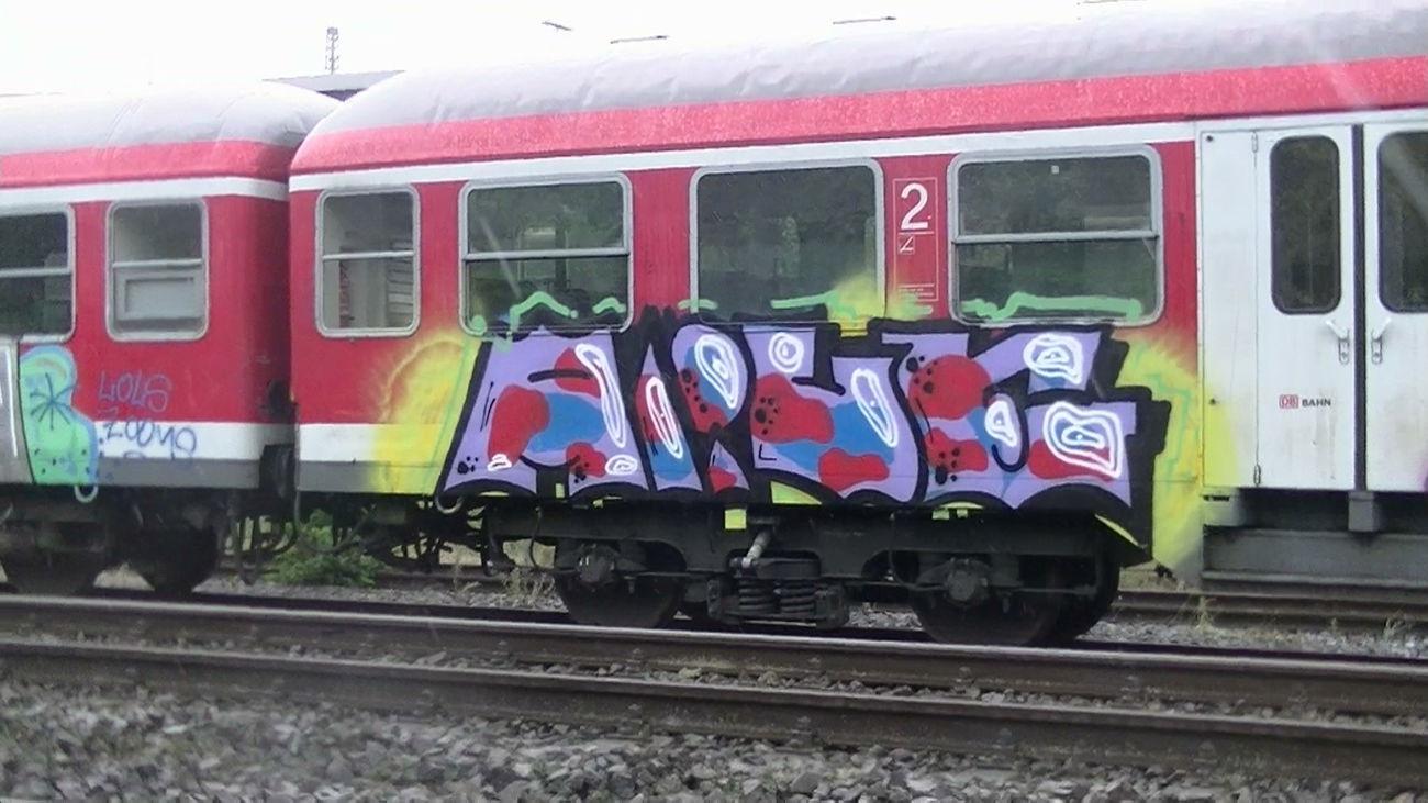 Graffiti Train - Photo by JACKP0TT - ALIVE, KASSEL