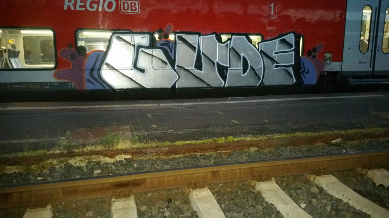 Graffiti Train - Photo by JACKP0TT - GUDE, KASSEL
