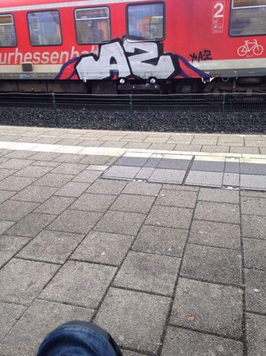 Graffiti Train - Photo by JACKP0TT - A-Z, KASSEL
