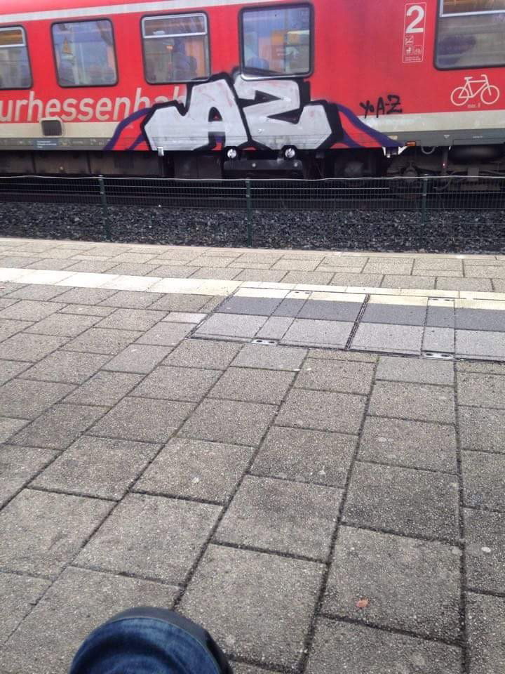 Graffiti Train - Photo by JACKP0TT - A-Z, KASSEL