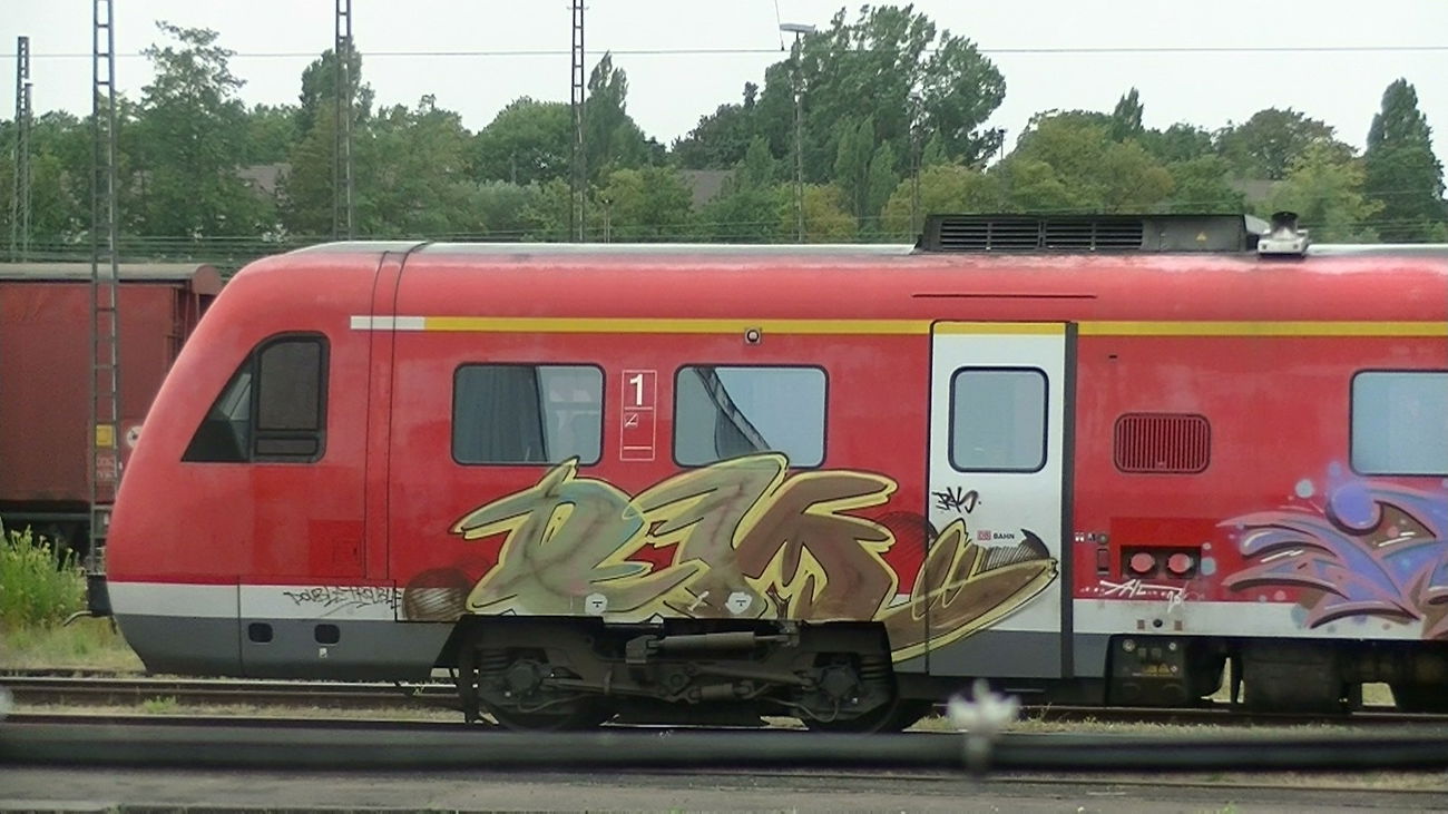 Graffiti Train - Photo by JACKP0TT - EK, KASSEL