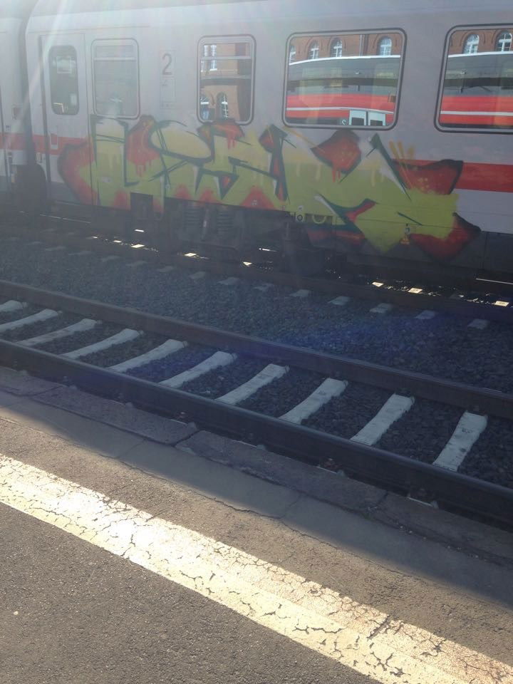 Graffiti Train - Photo by JACKP0TT - LISM, KASSEL
