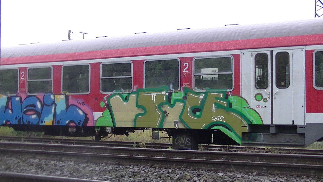Graffiti Train - Photo by JACKP0TT - WEIL, ?, KASSEL