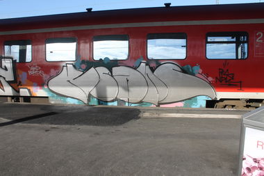 Graffiti Train - Photo by JACKP0TT - KEANE, KASSEL