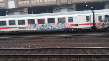 Graffiti Train - Photo by JACKP0TT - LARN, KASSEL