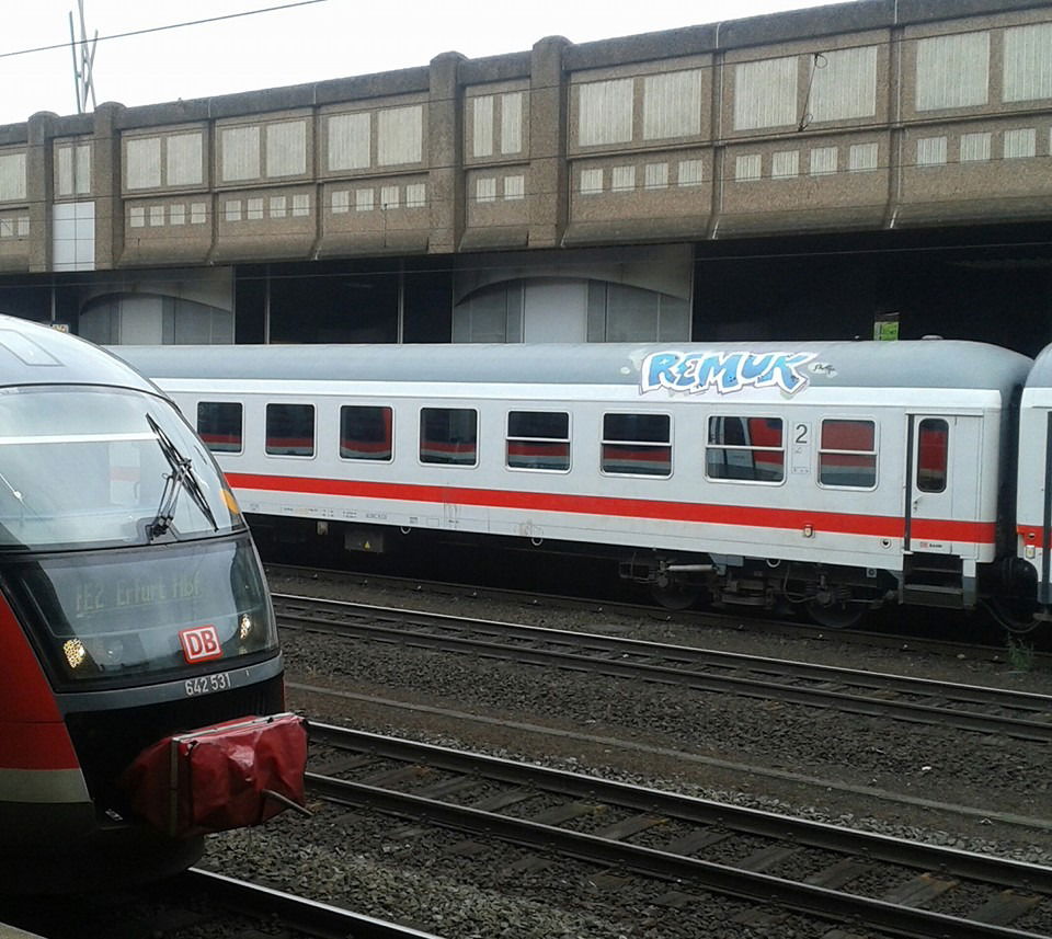 Graffiti Train - Photo by JACKP0TT - REMUK, KASSEL