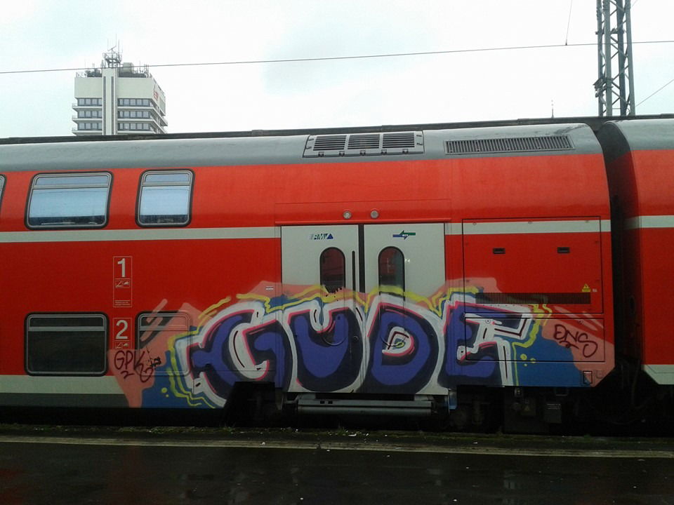 Graffiti Train - Photo by JACKP0TT - GUDE, KASSEL