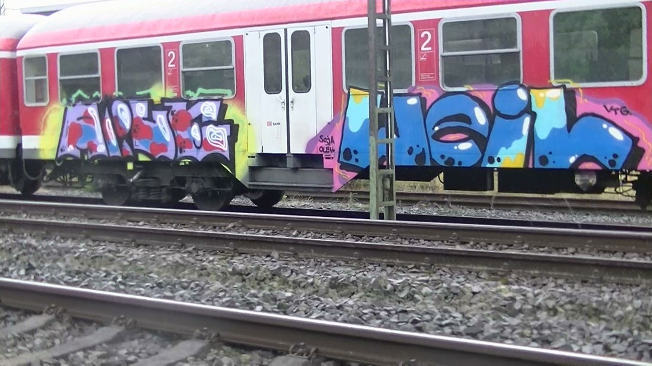 Graffiti Train - Photo by JACKP0TT - ALIVE, KASSEL