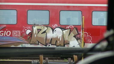 Graffiti Train - Photo by JACKP0TT - RMK, KASSEL