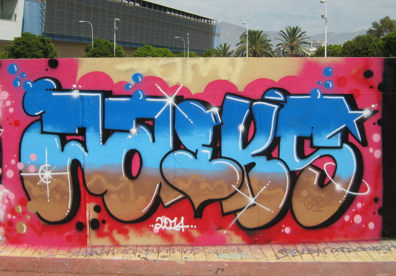 Graffiti Photo by JAIKSTONED94 - Jaiks, GP, Malaga (2014)