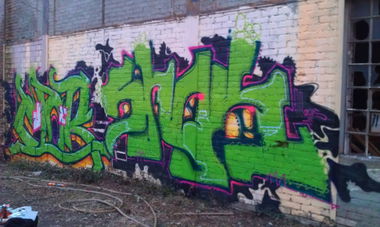 Graffiti Wall - Photo by JAMAL - CuMeR, SnOk, saarbrücken (2015)