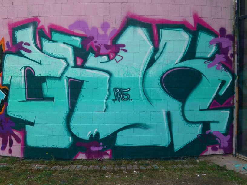 Graffiti Wall - Photo by JAMAL - znok