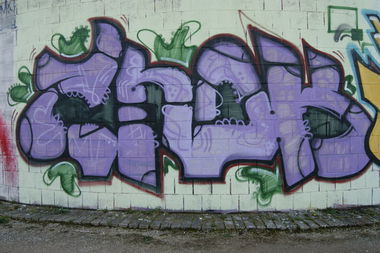 Graffiti Wall - Photo by JAMAL - znok