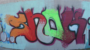 Graffiti Wall - Photo by JAMAL - snok, znok