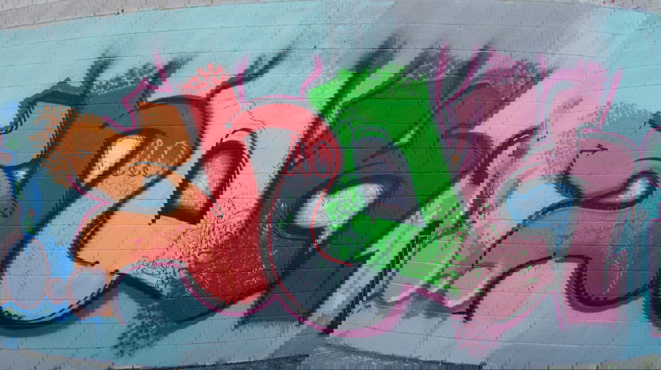 Graffiti Wall - Photo by JAMAL - snok, znok