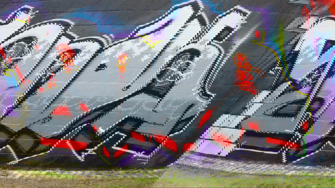 Graffiti Wall - Photo by JAMAL - snok