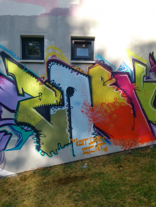 Graffiti Wall - Photo by JAMAL