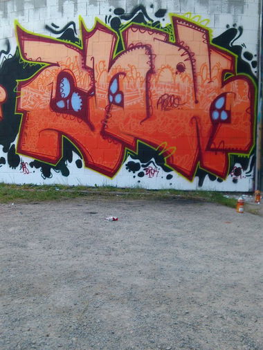 Graffiti Wall - Photo by JAMAL