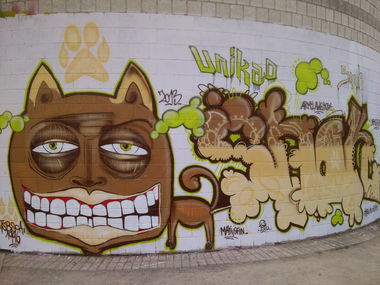 Graffiti Wall - Photo by JAMAL