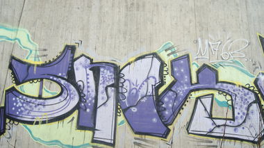 Graffiti Wall in Saarbrücken - Photo by JAMAL - snok, znok (2011)