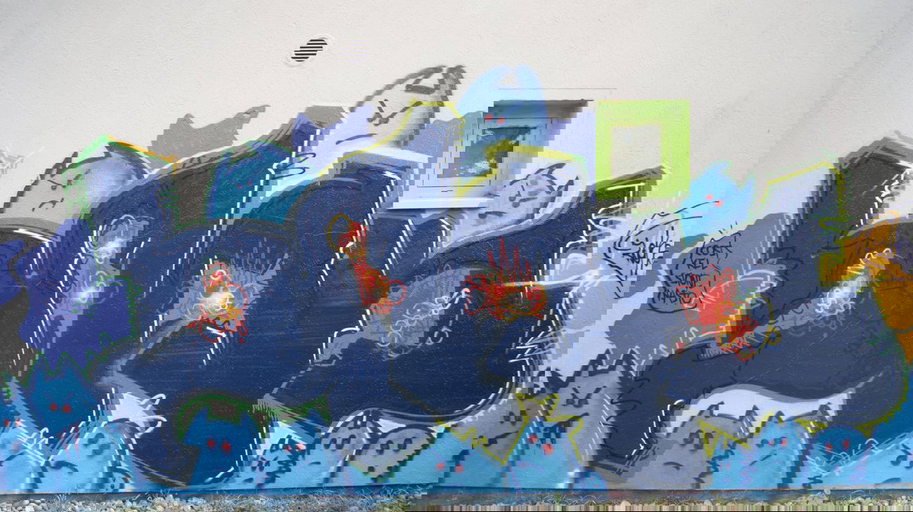 Graffiti Wall - Photo by JAMAL - snok (2014)