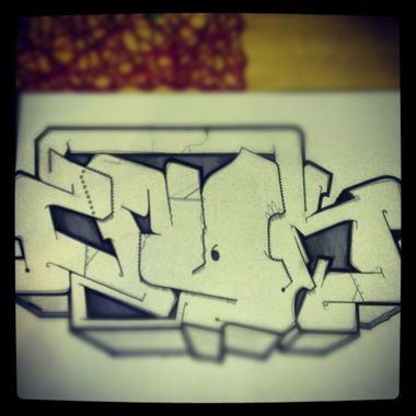 Graffiti Wall - Photo by JAMAL