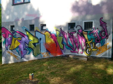 Graffiti Wall - Photo by JAMAL - fuser, znok, unikad