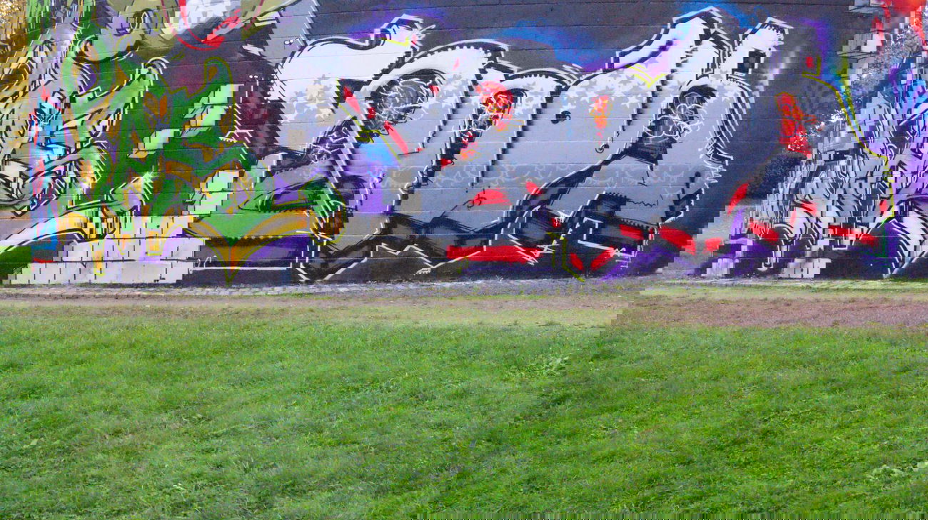 Graffiti Wall - Photo by JAMAL