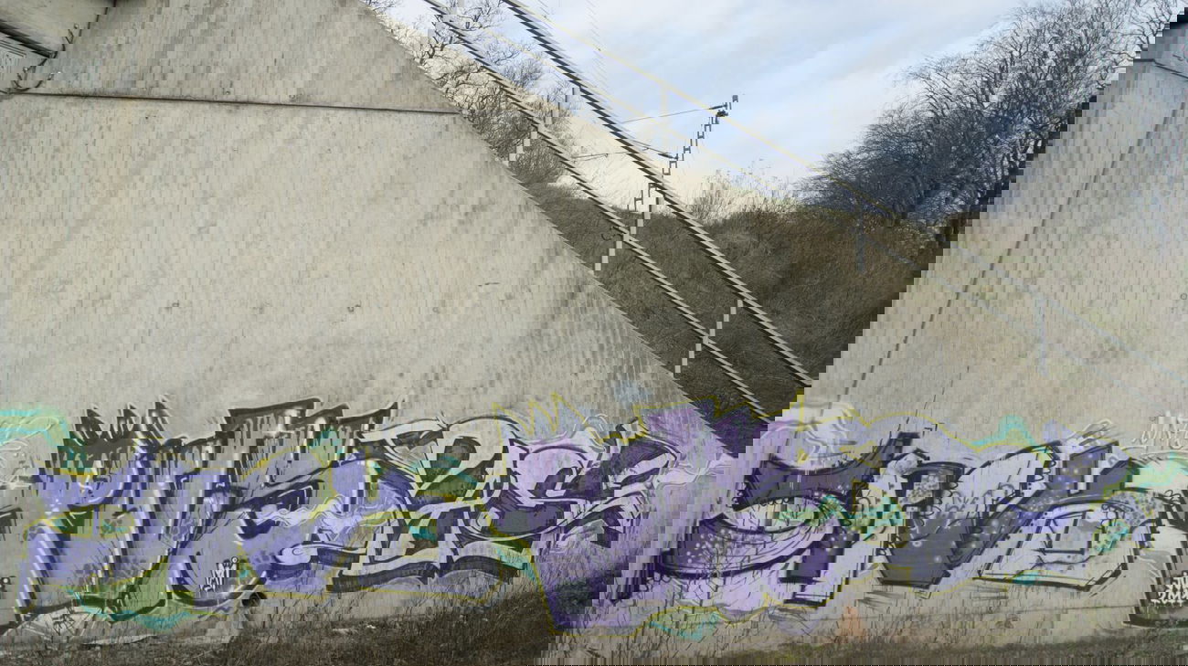 Graffiti Wall - Photo by JAMAL