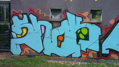 Graffiti Wall - Photo by JAMAL - snok (2014)