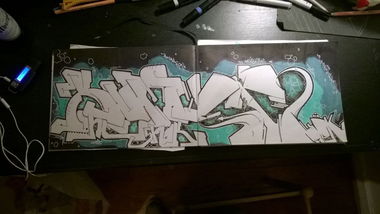 Graffiti Sketch - Photo by JAMAL (2014)