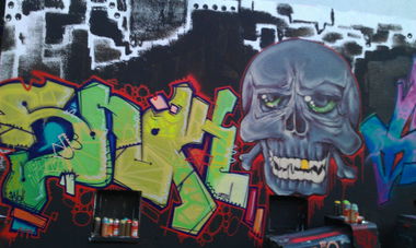 Graffiti Wall - Photo by JAMAL - snok, pasone (2014)