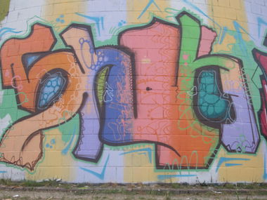 Graffiti Wall - Photo by JAMAL - snok, znok