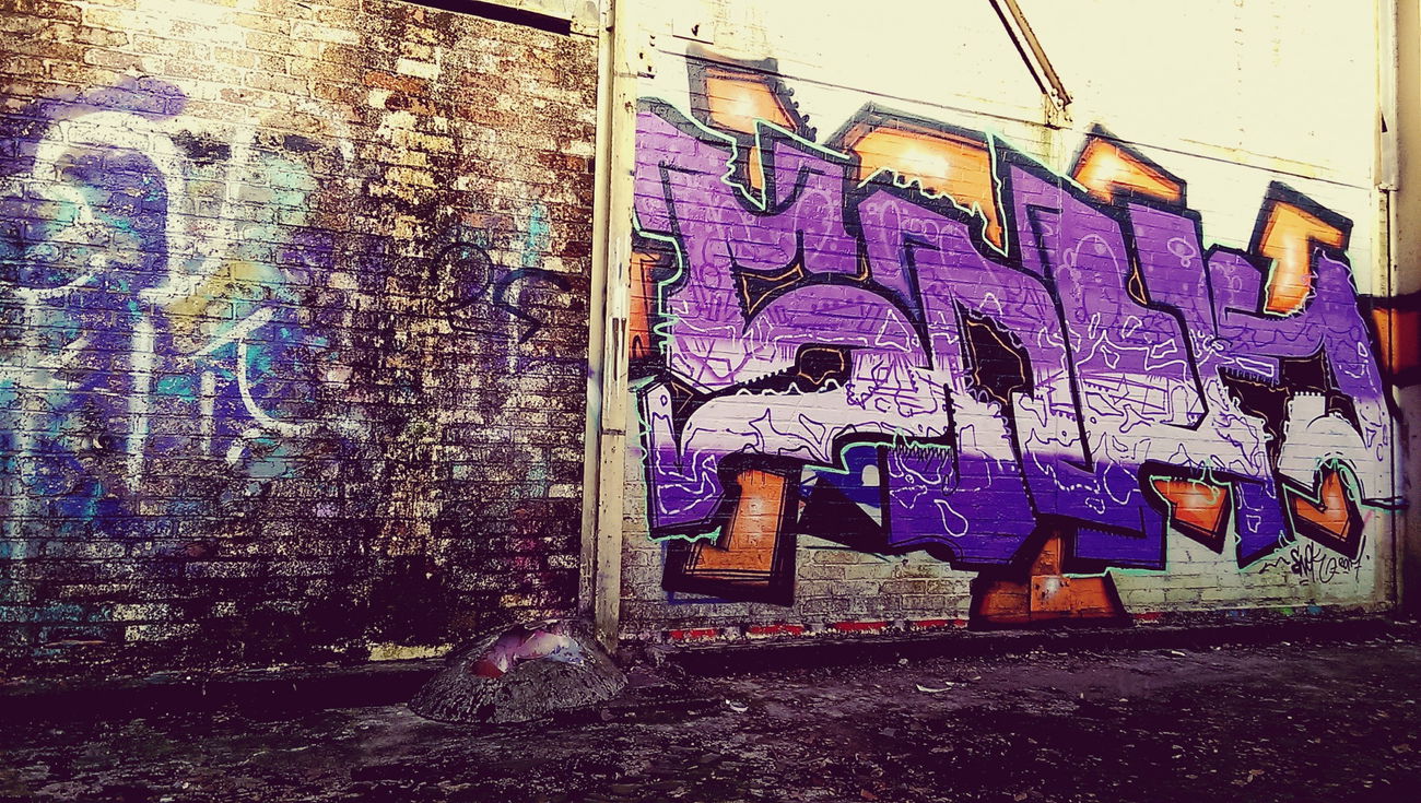 Graffiti Wall - Photo by JAMAL