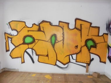 Graffiti Wall - Photo by JAMAL